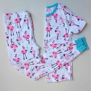 🛒3/$20 Girls favorite pajamas ballet flamingo 8